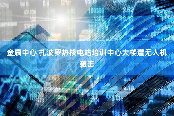 金赢中心 扎波罗热核电站培训中心大楼遭无人机袭击