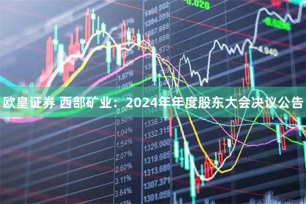 欧皇证券 西部矿业：2024年年度股东大会决议公告