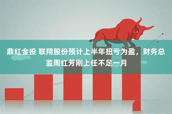 鼎红金投 联翔股份预计上半年扭亏为盈，财务总监周红芳刚上任不足一月
